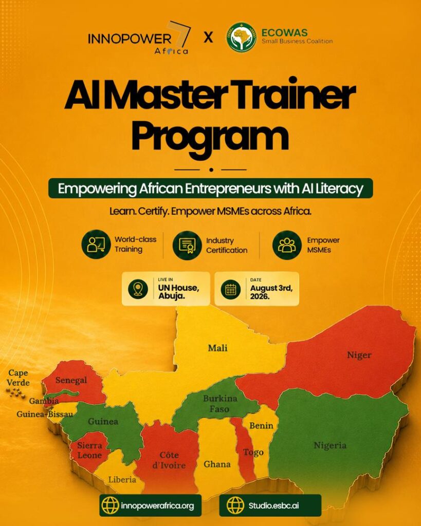 AI Master Trainer Program Flyer